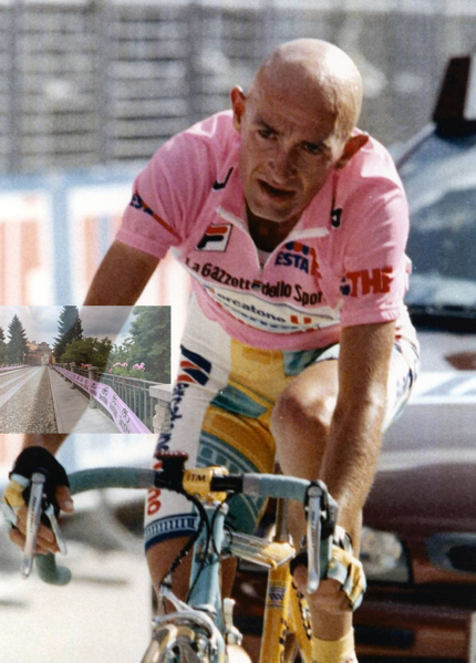 Biella ricorda Marco Pantani Biella ricorda Marco Pantani